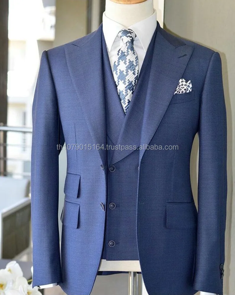 
Men Wool Pant coat design men wedding suits pictures from Steve & James 