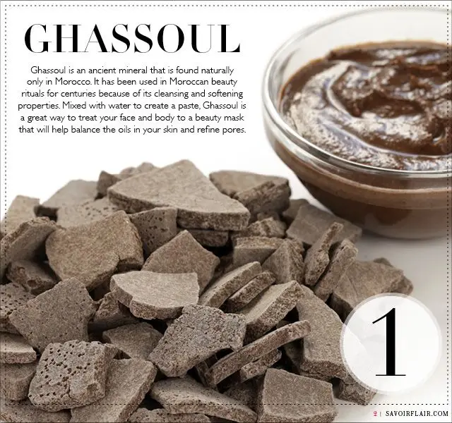 
100% Pure Authentic & Natural Moroccan Clay Rhassoul 