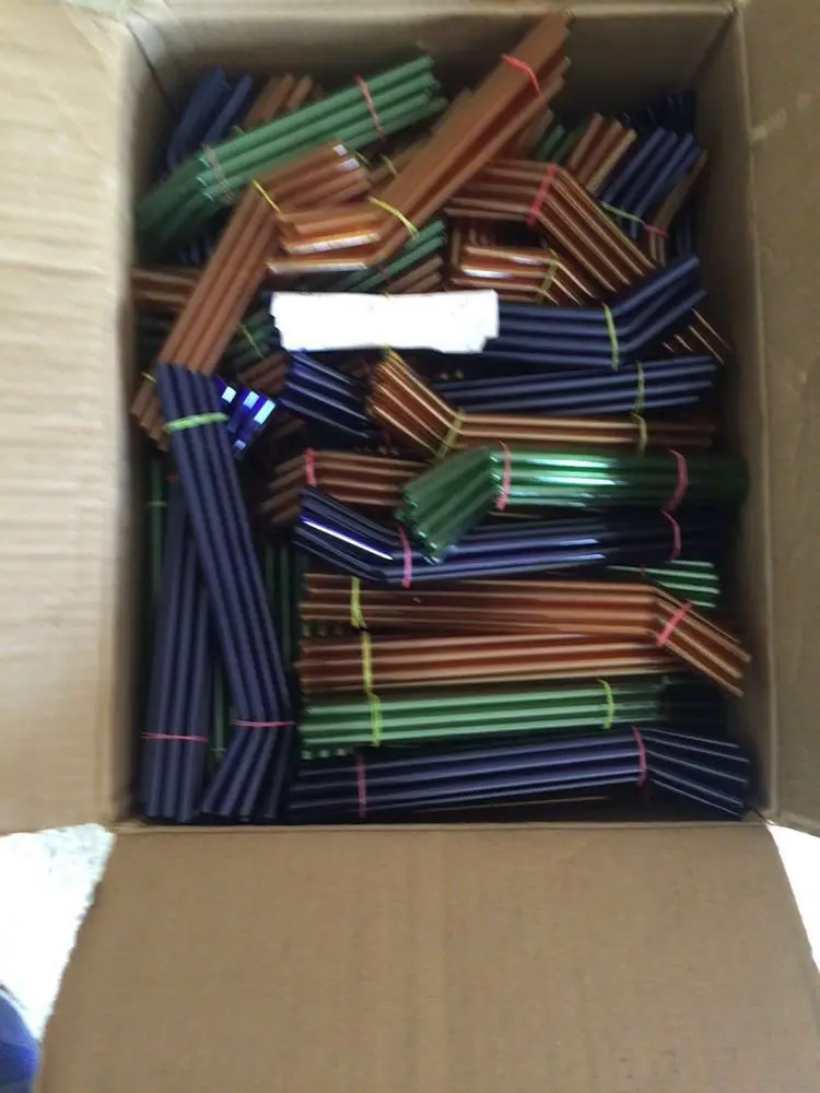 Factory Outlet Metal Drinking Straw Rainbow Space Purple Black Bag Quantity Minimalist Silver Gold Party Accessories Gifts Blue