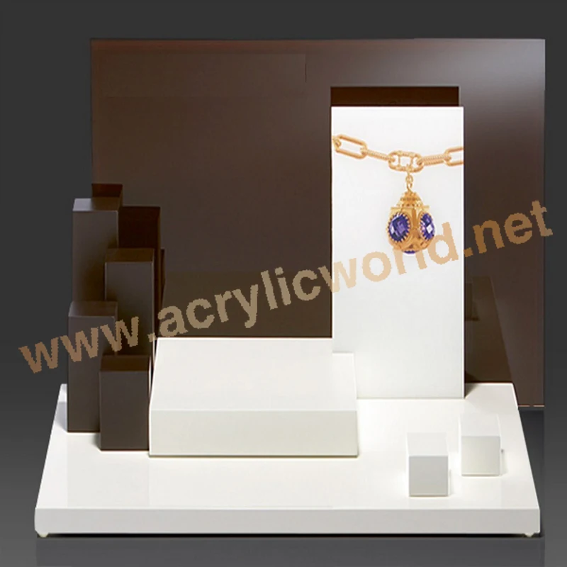 custom made acrylic earring display stand