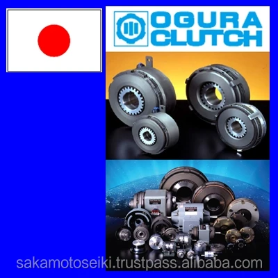 Reliable electric clutch pulley Japan OGURA CLUTCH for industrial use