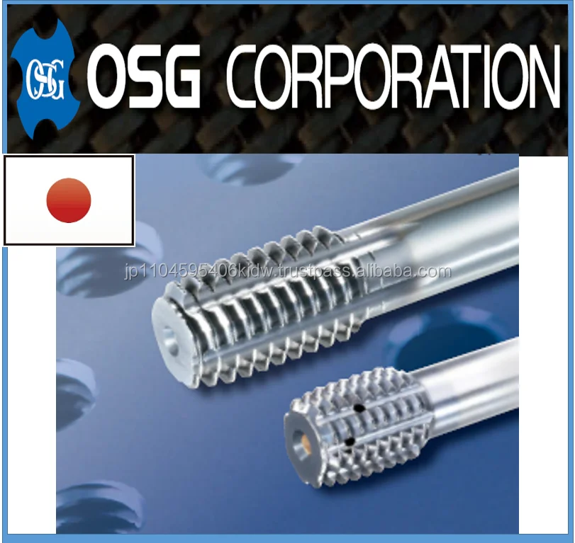 Accurate and Reliable carbide cutting tool OSG forming Tap for large diameter