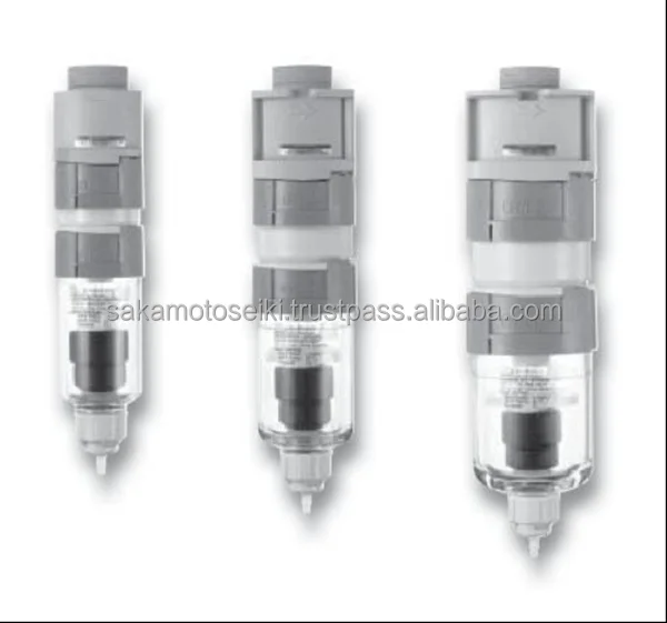 Reliable and High-performance air filter KOGANEI cyclone type water separator with multiple functions made in Japan