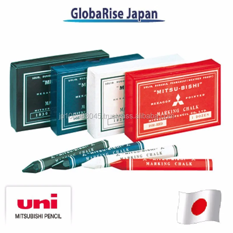 Mitsubishi Uni marking chalk made in Japan factory wax pen for industrial use