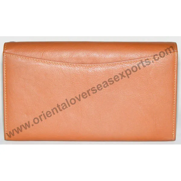 Genuine Leather Wallet Cow DDDM Leather Waiter Purse Long Custom logo Attendant wallet Coin pocket restaurant waiters purse