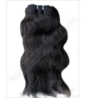 Super wave extensions and  remy virgin hair machine wefts