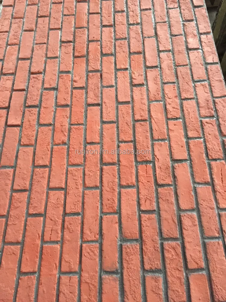 
Brick panel with 5mm thickness, one big whole panel,1.3*2.85m size,FRP materail 