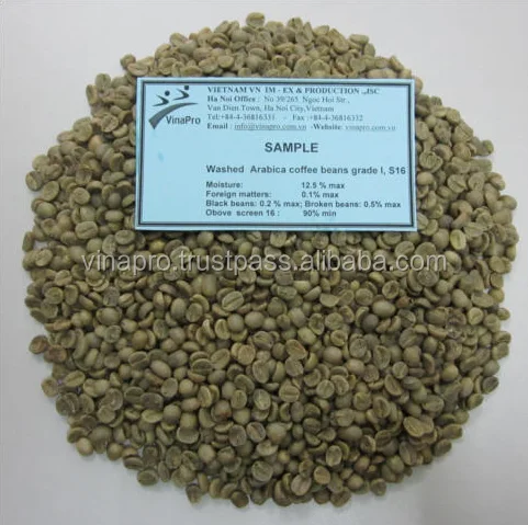 Green Coffee Beans made in Vietnam, Organic Coffee Bean best price best quality