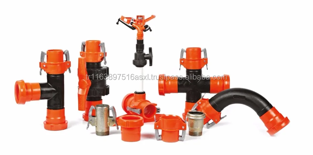 Quick coupling sprinkler pipe for mobile sprinkler irrigation as portable 2016