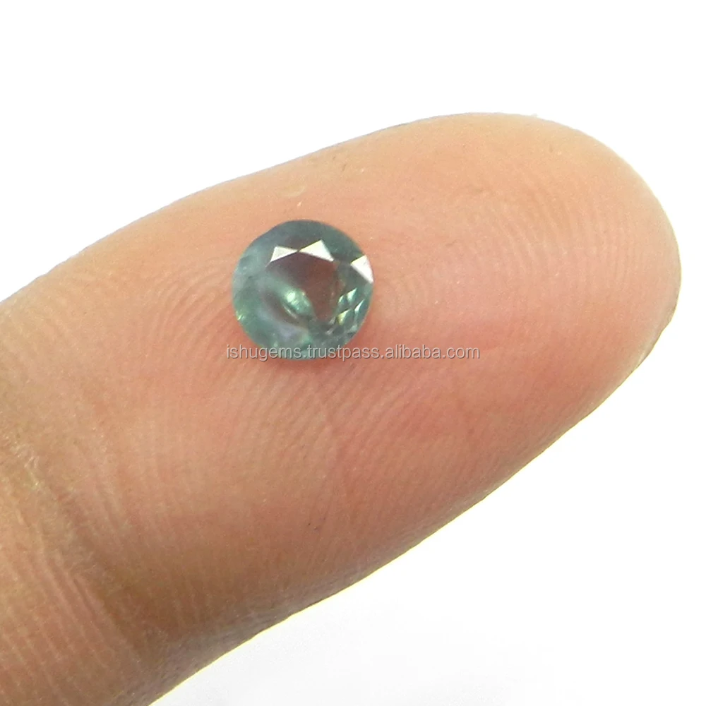5mm Round Cut Natural Color Change Alexandrite 0.4 Cts Loose Gemstone IG4799