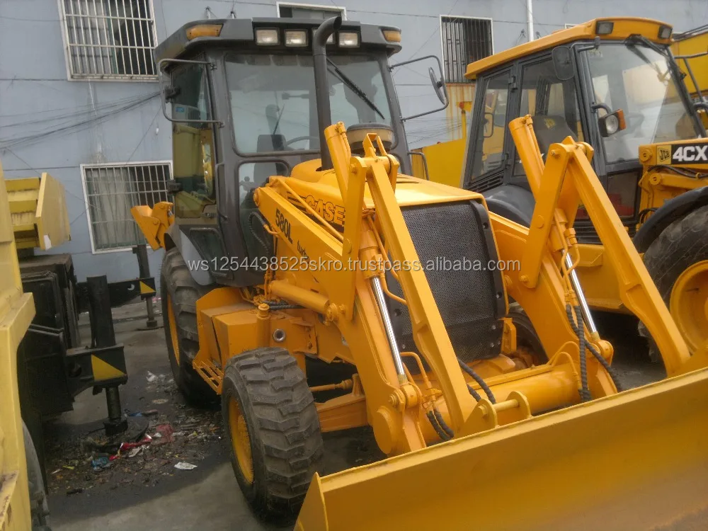 Almost New Used Case 580 Backhoe Loaders for sale/Few working hours 580Lbackhoe loaders in Shanghai China