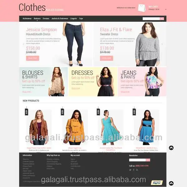 Alibaba Online Wholesale Shopping Website Design and Web Development in Magento with SEO