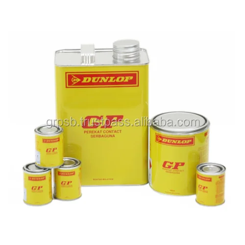 
Dunlop GP Contact Adhesive Solvent-based Synthetic Rubber Resin Adhesive 