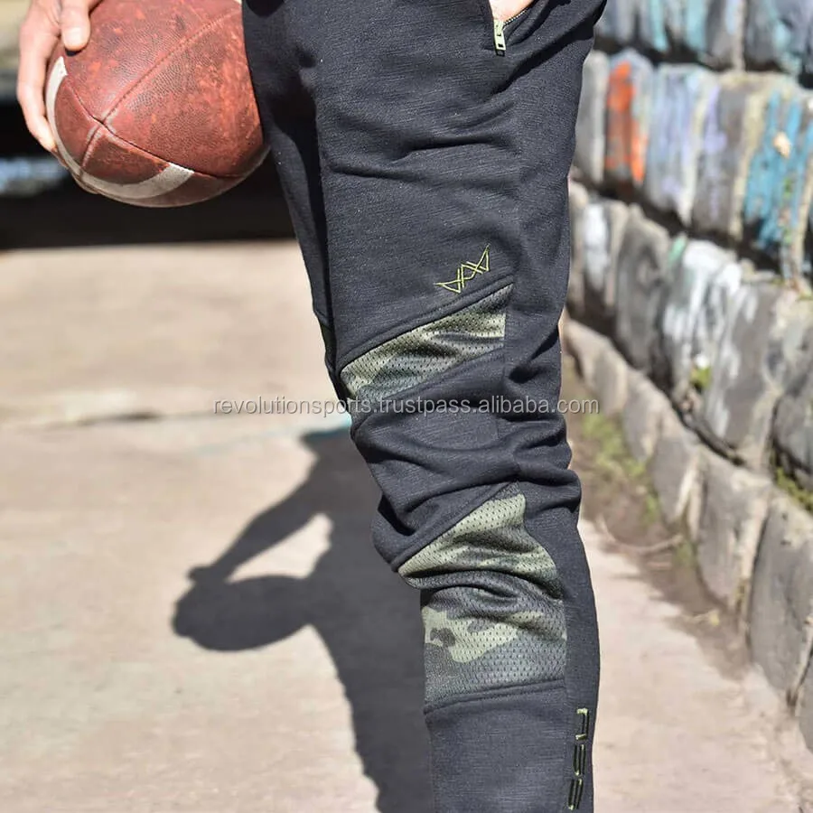 Sweat pants Charcoal / Camo with Digital Sublimation 2018 New Hot Designs