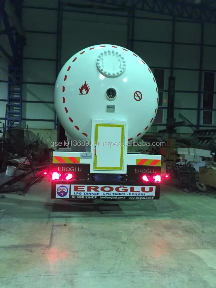 SEMI TRAILER LPG TANKER Truck Storage Wheel Transmission HUB Origin Type Drive Place Fuel Gross Dimensions Parts