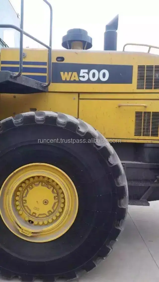 Б/у Komatsu колесный погрузчик WA500-6 WA500 для