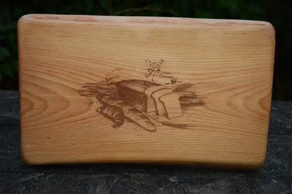 laser engraved cutting board handmade wooden cutting board custom