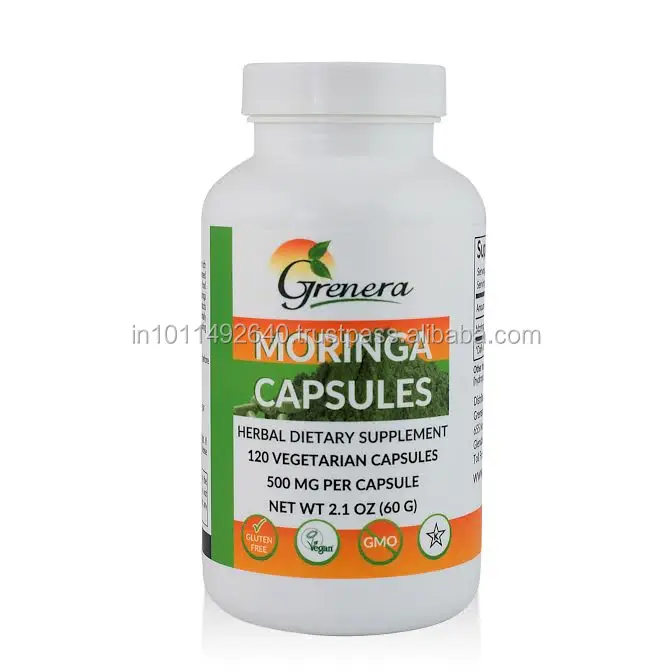 Highly demanded Natural Dietary Supplement - MORINGA VITAMIN CAPSULES Wellness formula Product of India