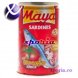 MAYA Canned Fish SARDINES 425gr | Indonesia Origin