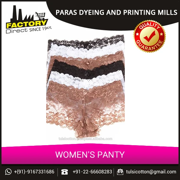 Hot Selling Mature Women Cotton Briefs Lingerie at Reliable Cost