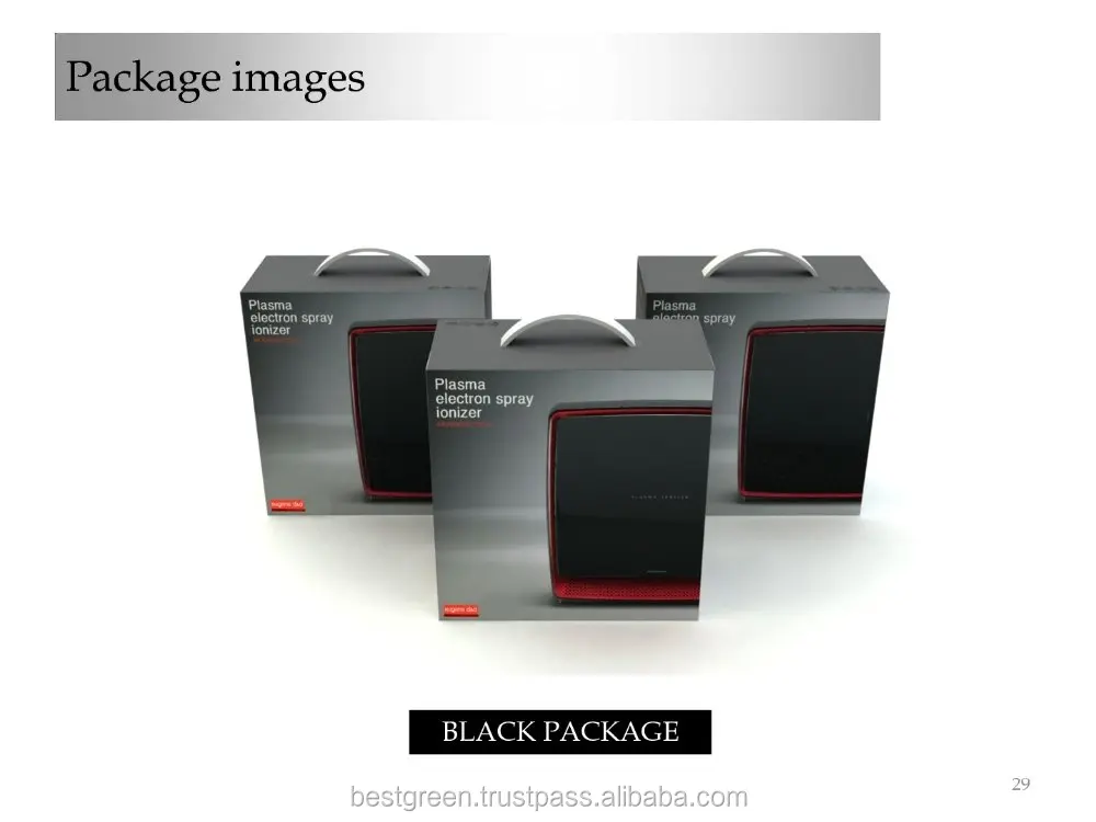 Air Purifier Plasma Air Ionizer No filter replacement