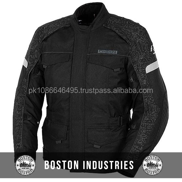 
Оптовая Продажа пользовательских Тур Мужская Черная текстильная куртка 600 D Cordura Мотоциклетные Куртки построить свой собственный Cordura Куртка 