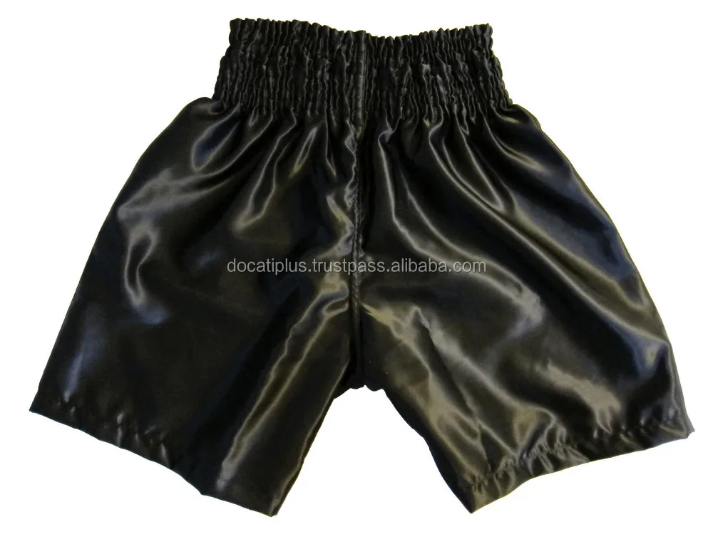 custom made design satin boxing shorts