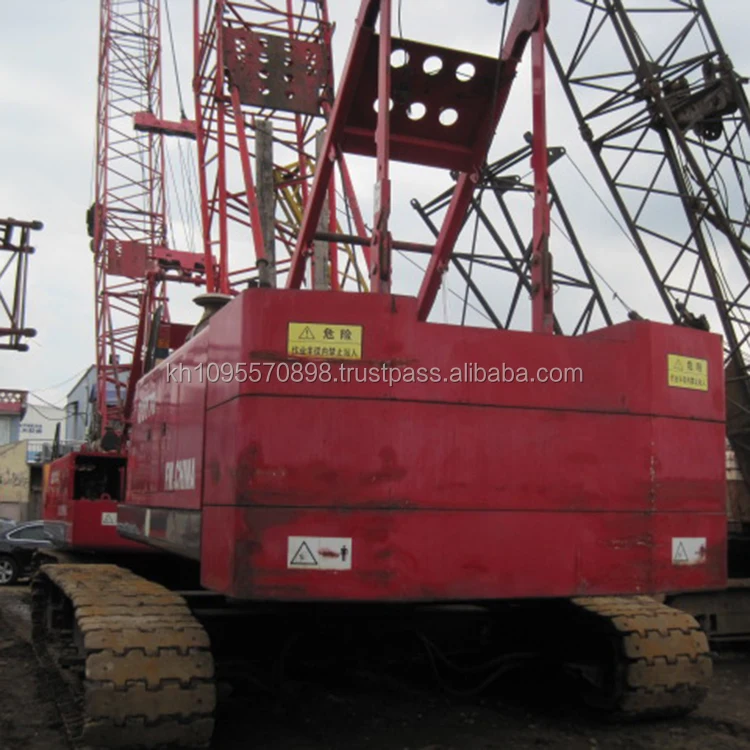 China FUSHUN QUY70 crawler crane for sale,China 70ton crawler crane in Shanghai