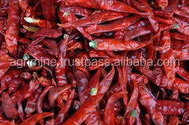 Long Wrinkled Chilly from India with good quality and also having different variety of packing