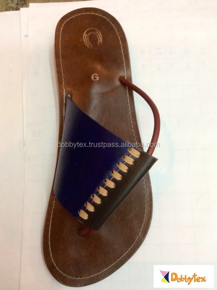Dobbytex 1008 Hardleaves Handmade African Men Leather sandals Hmong/Mien/Miao/Summer