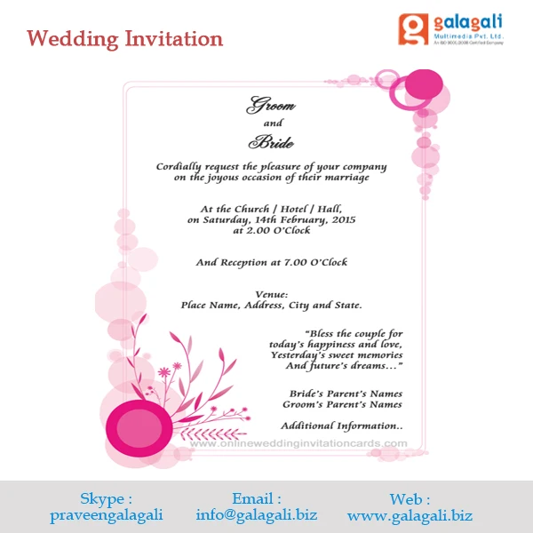 New Design Attractive Wedding Invitation Cards from India at Best Price - Graphic Designing