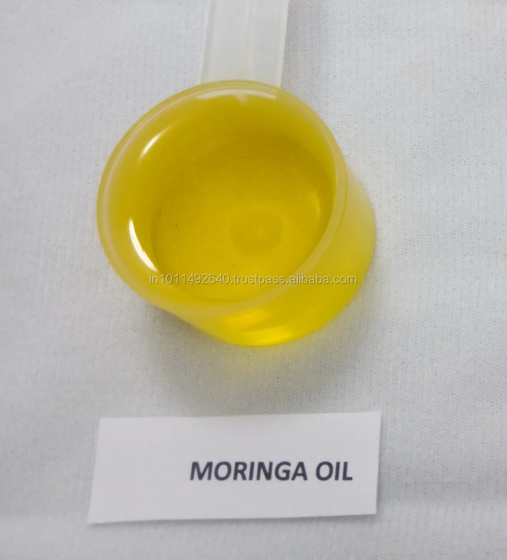 Certified Moringa Seed Extract Oil Direct Factory Sale 100% Pure & Organic Moringa Oil Supplier From India