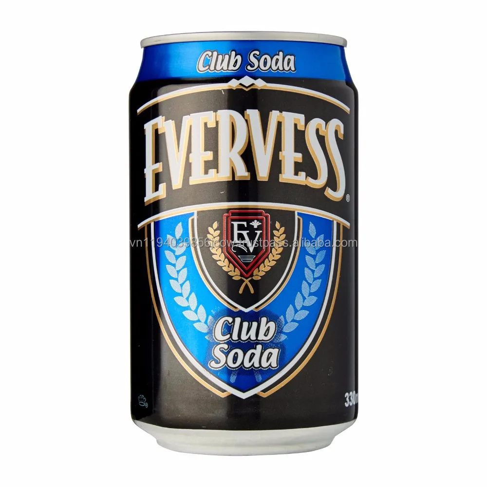 
Evervess Soda soft drink in can 330 ml 