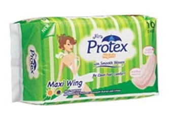 Best Selling Disposable Ladies Sanitary Napkins Super Absorbent Cotton Pads with Winged Feature