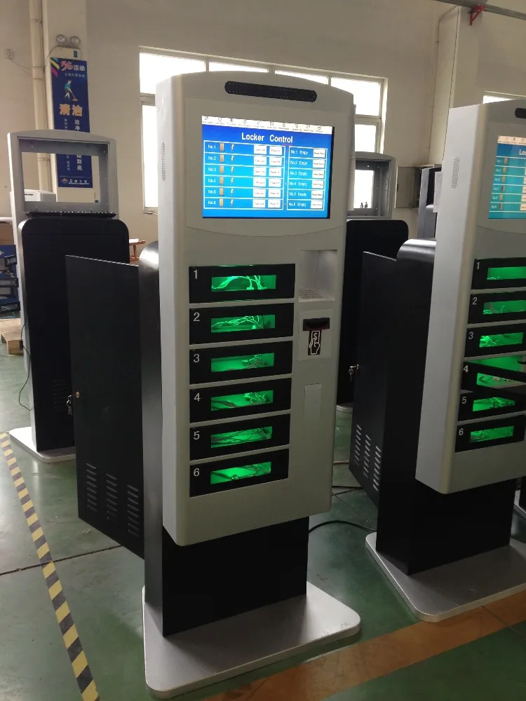 Electronic Charging Lockers by PIN-CODE or by Barcode in Russia