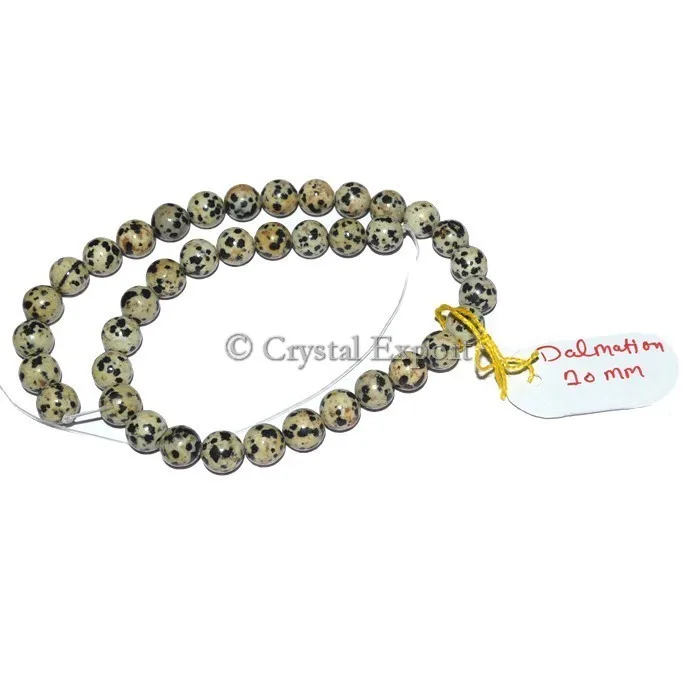 Dalmation Jasper Beads Strands 10mm : Buy Wholesale Gemstone Beads Strands