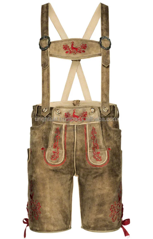 Carnival Men Munich Oktoberfest Costume Germany Bavarian Clubwear Top And Lederhosen Cosplay Halloween Fancy Party Dress