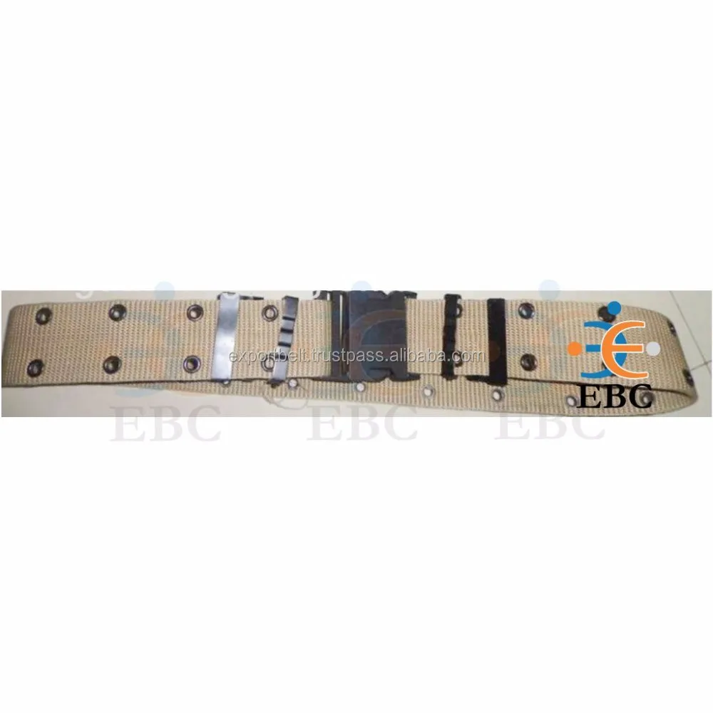 OEM Training Bodyguard Security Guard Uniform Outer Webbing Belt for Security Officers Uniforms with Quick Release Buckle