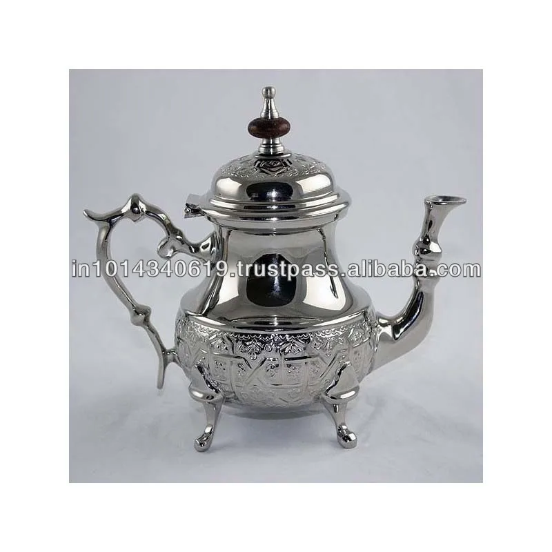 Moroccan Teapot with Moroccan glassses