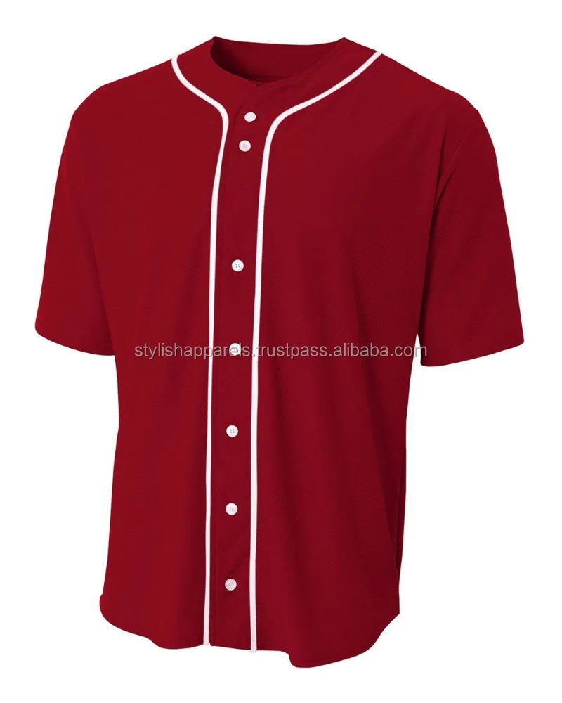 
Custom blank baseball jersey wholesale 