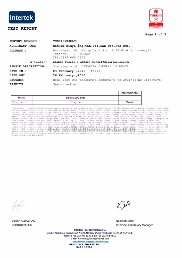 Divortex по уходу за автомобилем V6 Me-Te бесщеточный пенистой жидкости Автомобильная моющая шампуневая