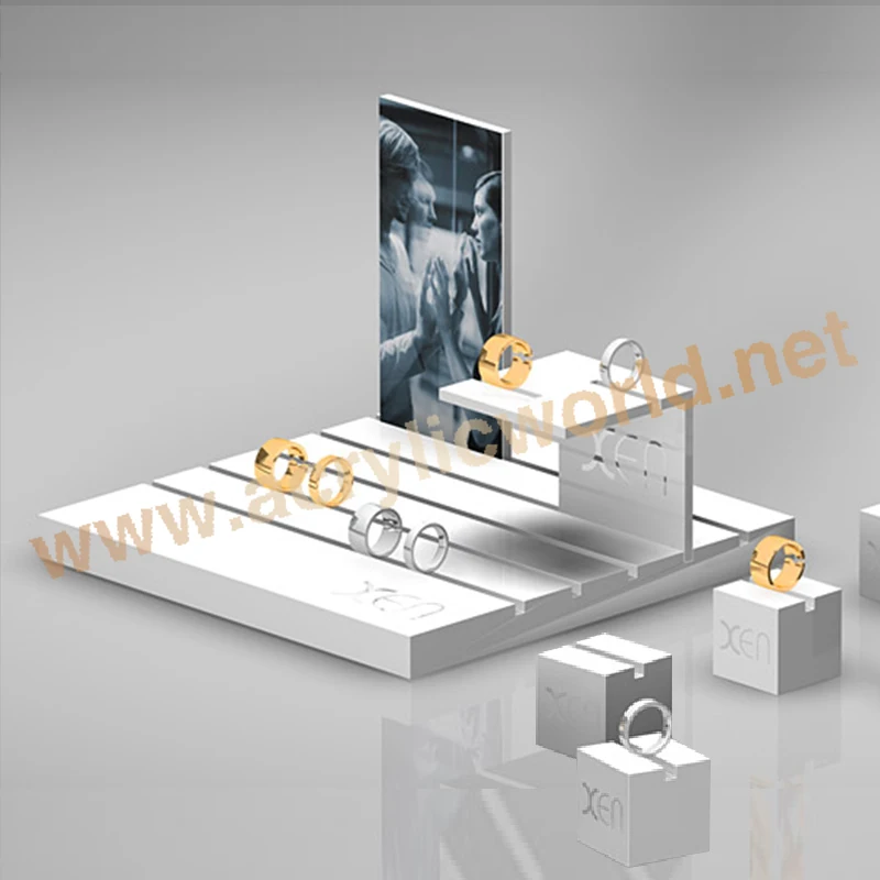 custom made acrylic earring display stand