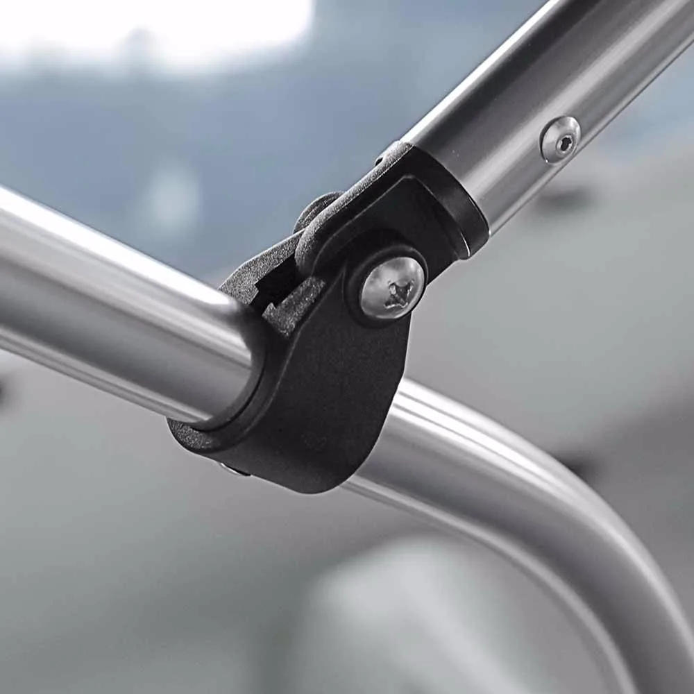 Portable Bimini Top Cover Canopy folding aluminum kayak bimini top