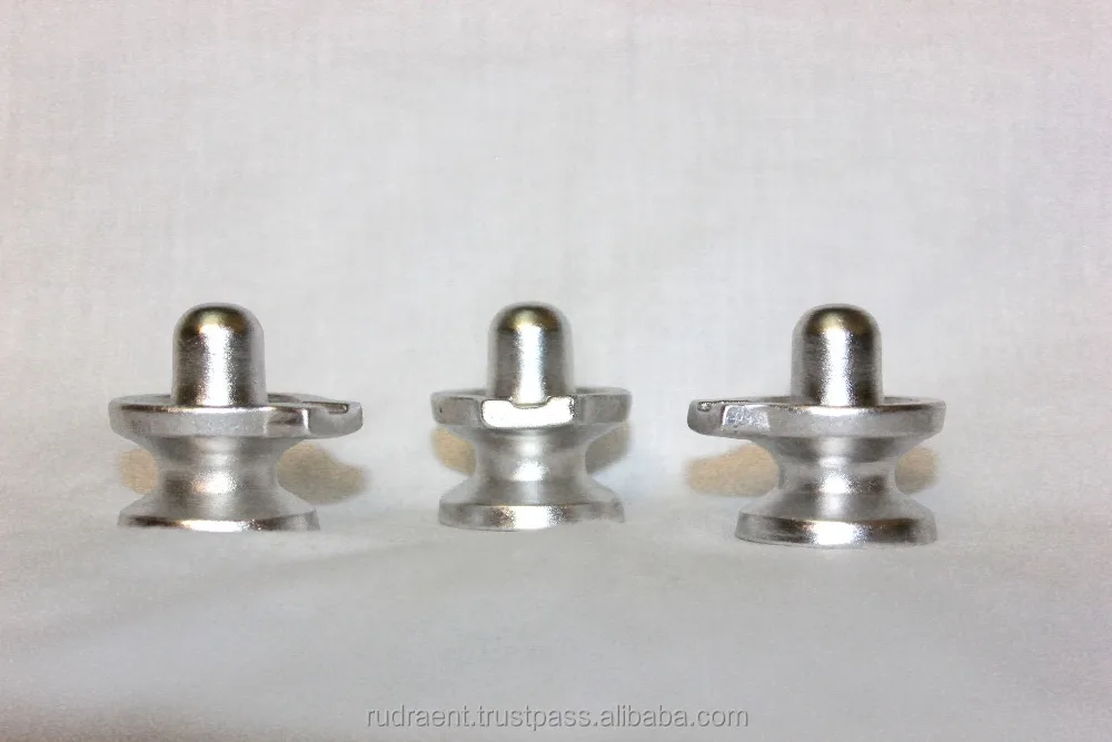 Gemstone Mercury Shiva Lingam Energized Meditation Rudra Gems Natural IN;10122740 Religious Buddhism Carved Through-carved India