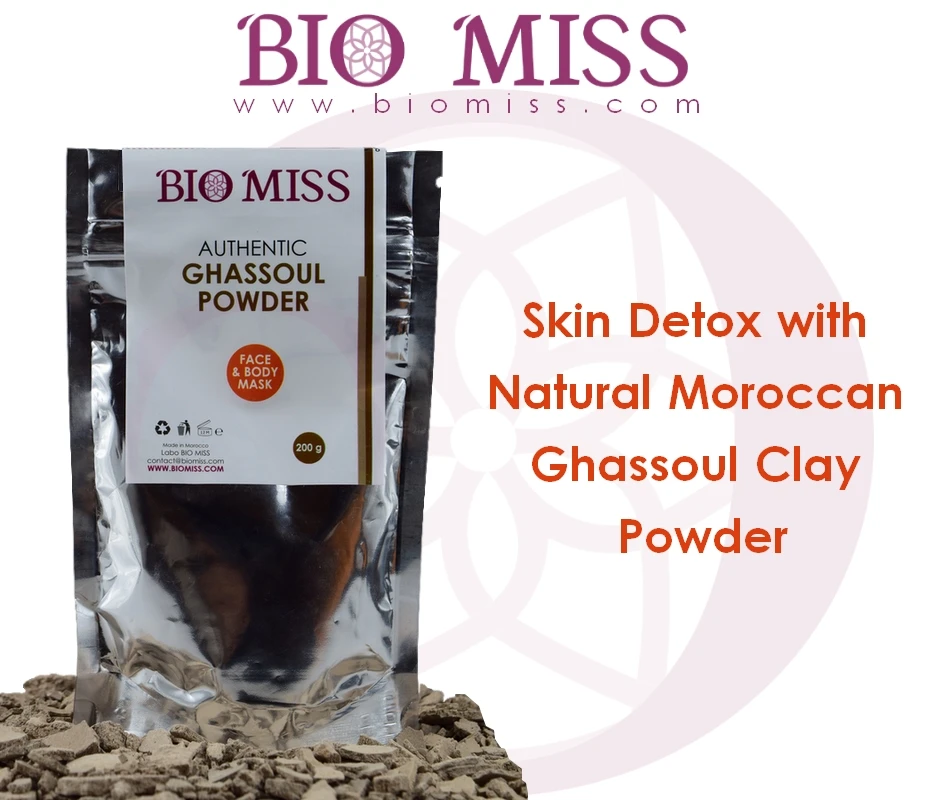 
Новейший уход за кожей аутентичная и Натуральная глина Ghassoul лучший порошок-очищает и очищает-маска для лица и тела 