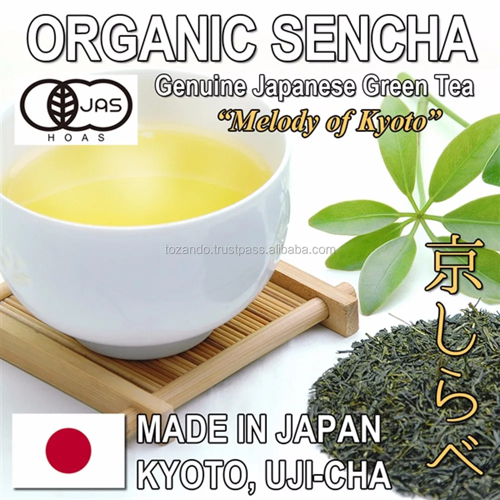 World Famous Rich Flavor Organic Japanese Green Tea Made in Japan With Kyoto Uji Brand, Great For Sencha Import Business