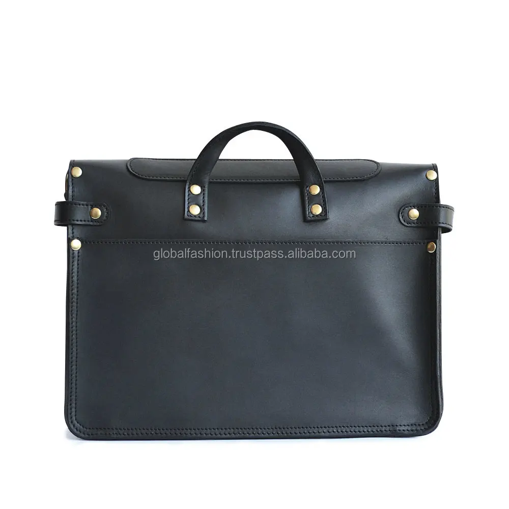 
made in India genuine leather messenger bags for men 