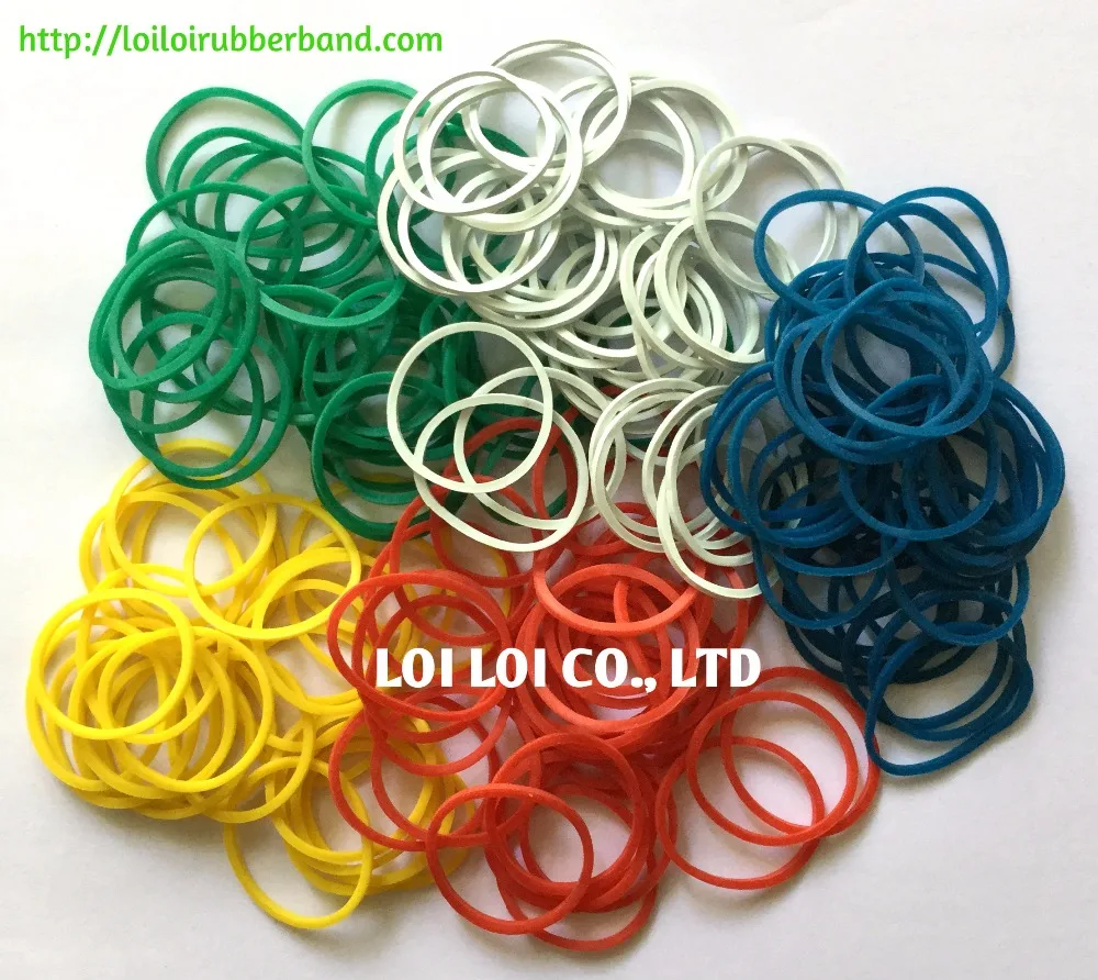 
Mix colorful Bracelet Crazy DIY Cheap Elastic Rubber Loom Bands Wholesale 