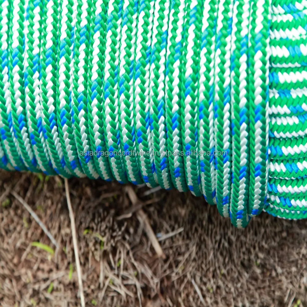 Nylon double braided rope