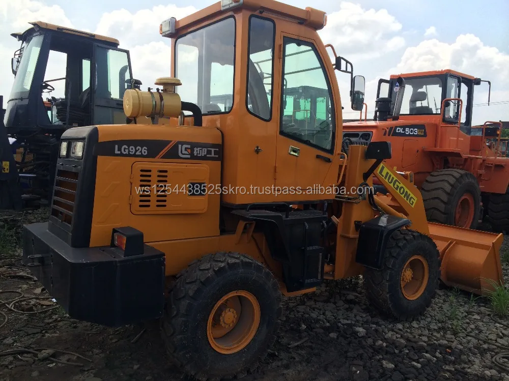 Almost New Used Liugong 926 Wheel Loaders for sale/used small loaders in Shanghai China